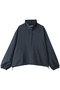 poplin anorak P/O プルオーバー ミディウミソリッド/MIDIUMISOLID navy