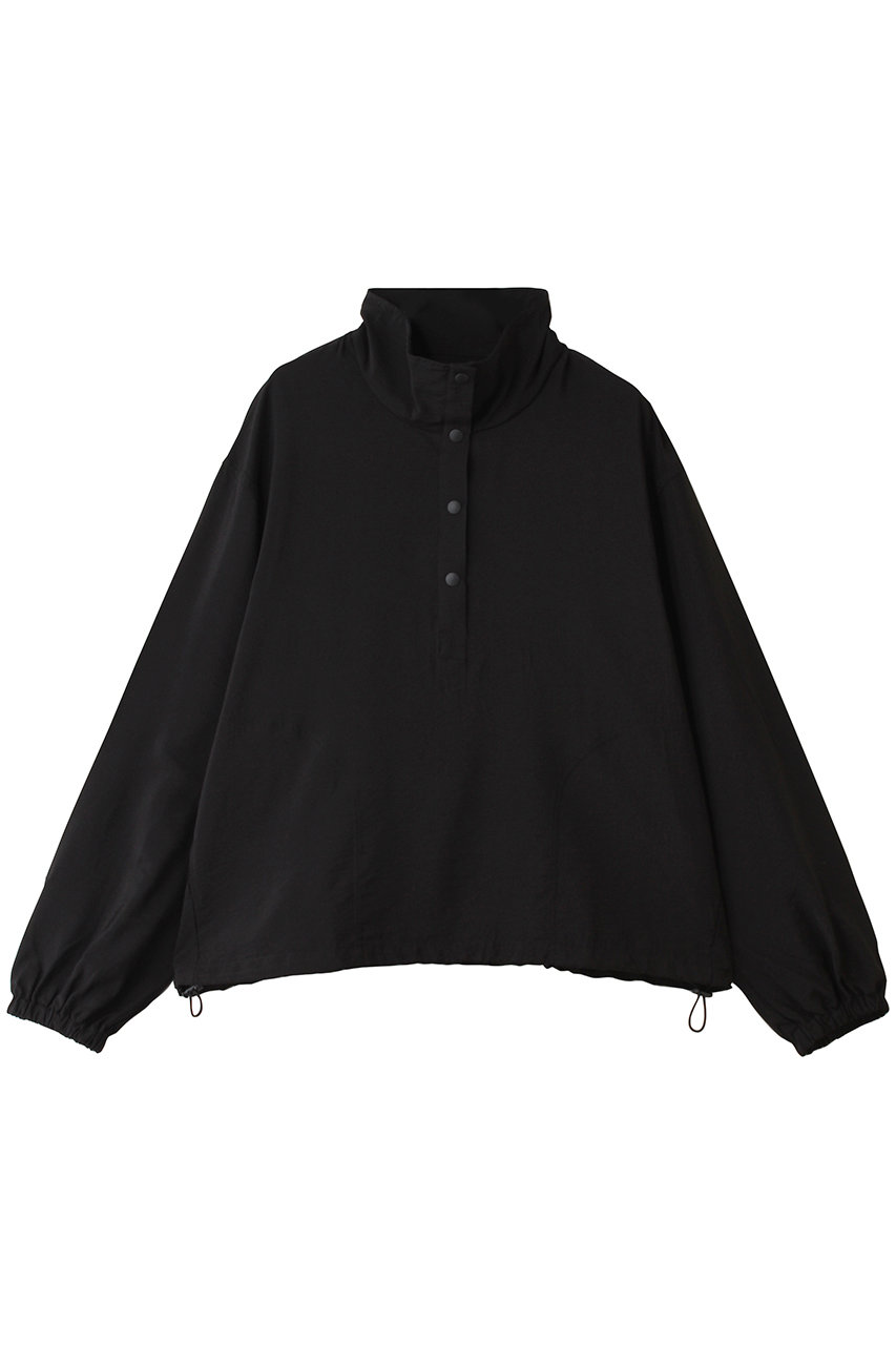 ミディウミソリッド/MIDIUMISOLIDのpoplin anorak P/O プルオーバー(black/1-132248)