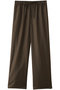 straight easy PT パンツ ミディウミソリッド/MIDIUMISOLID brown