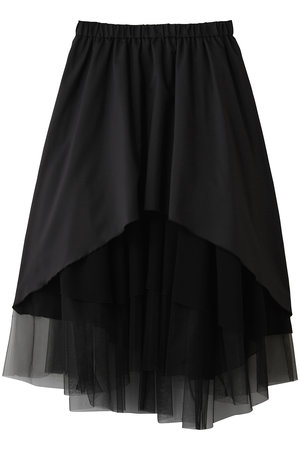 ミディウミソリッド/MIDIUMISOLIDのasymmetry tiered SK スカート(110700/110703)