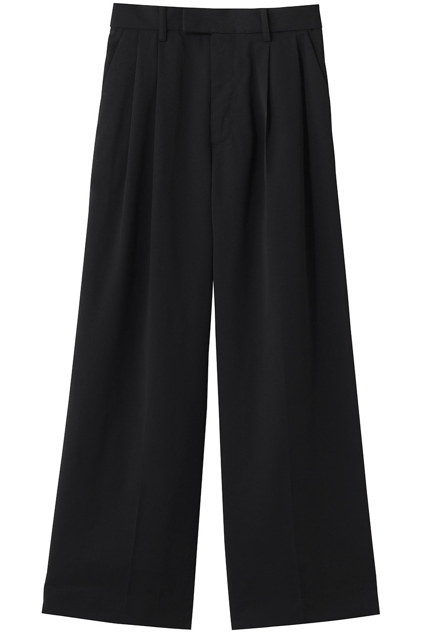 ミディウミソリッド/MIDIUMISOLIDのsheer wide slacks スラックス(black/1-162205)