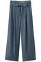 sheer denim easy PT（BLEACH） パンツ ミディウミソリッド/MIDIUMISOLID l.blue