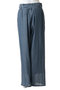sheer denim easy PT（BLEACH） パンツ ミディウミソリッド/MIDIUMISOLID