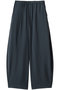 poplin easy PT パンツ ミディウミソリッド/MIDIUMISOLID navy