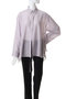 drawstring shirt シャツ ミディウミソリッド/MIDIUMISOLID
