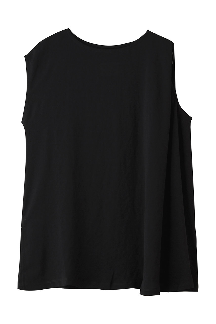 ミディウミソリッド/MIDIUMISOLIDのasymmetry flared PO プルオーバー(black/2-112225)