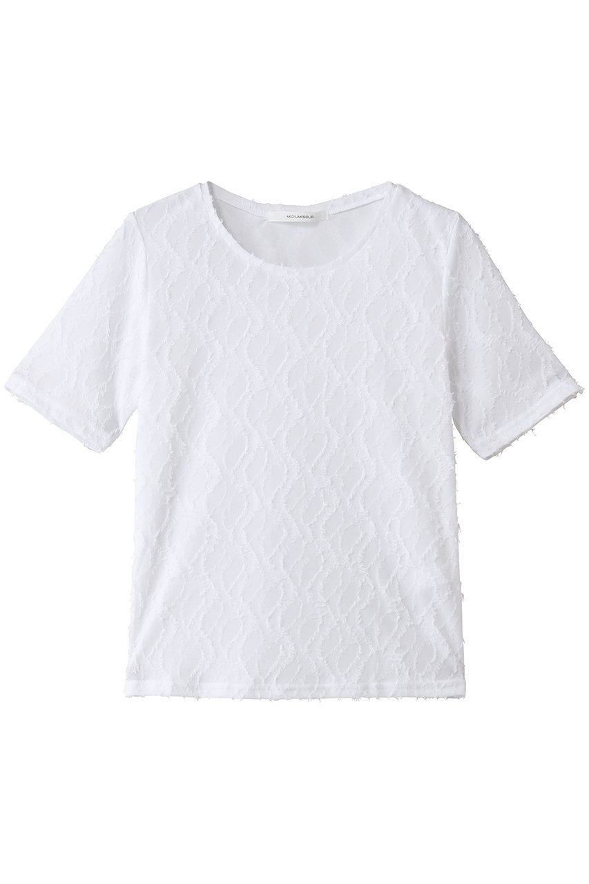 jacquard c/neck sheer inner インナー