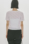 jacquard c/neck sheer inner インナー ミディウミソリッド/MIDIUMISOLID
