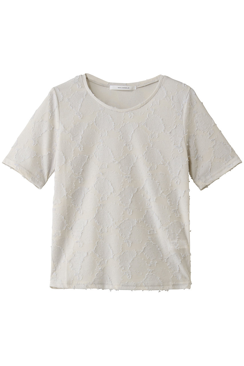 jacquard c/neck sheer inner インナー