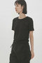 jacquard c/neck sheer inner インナー ミディウミソリッド/MIDIUMISOLID