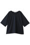 essential wide T Tシャツ ミディウミソリッド/MIDIUMISOLID navy