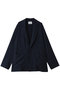 【MEN】jersey JK ジャケット ミディウミソリッド/MIDIUMISOLID navy