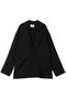 【MEN】jersey JK ジャケット ミディウミソリッド/MIDIUMISOLID black