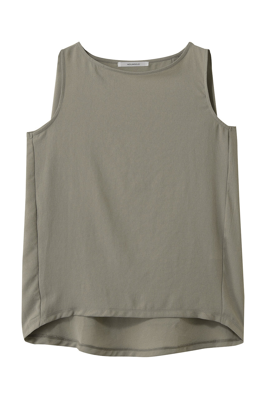 ミディウミソリッド/MIDIUMISOLIDのn/slv tucked wide PO プルオーバー(khaki/2-11218762)