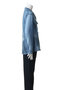 【MEN】sheer open collar shirt シャツ ミディウミソリッド/MIDIUMISOLID