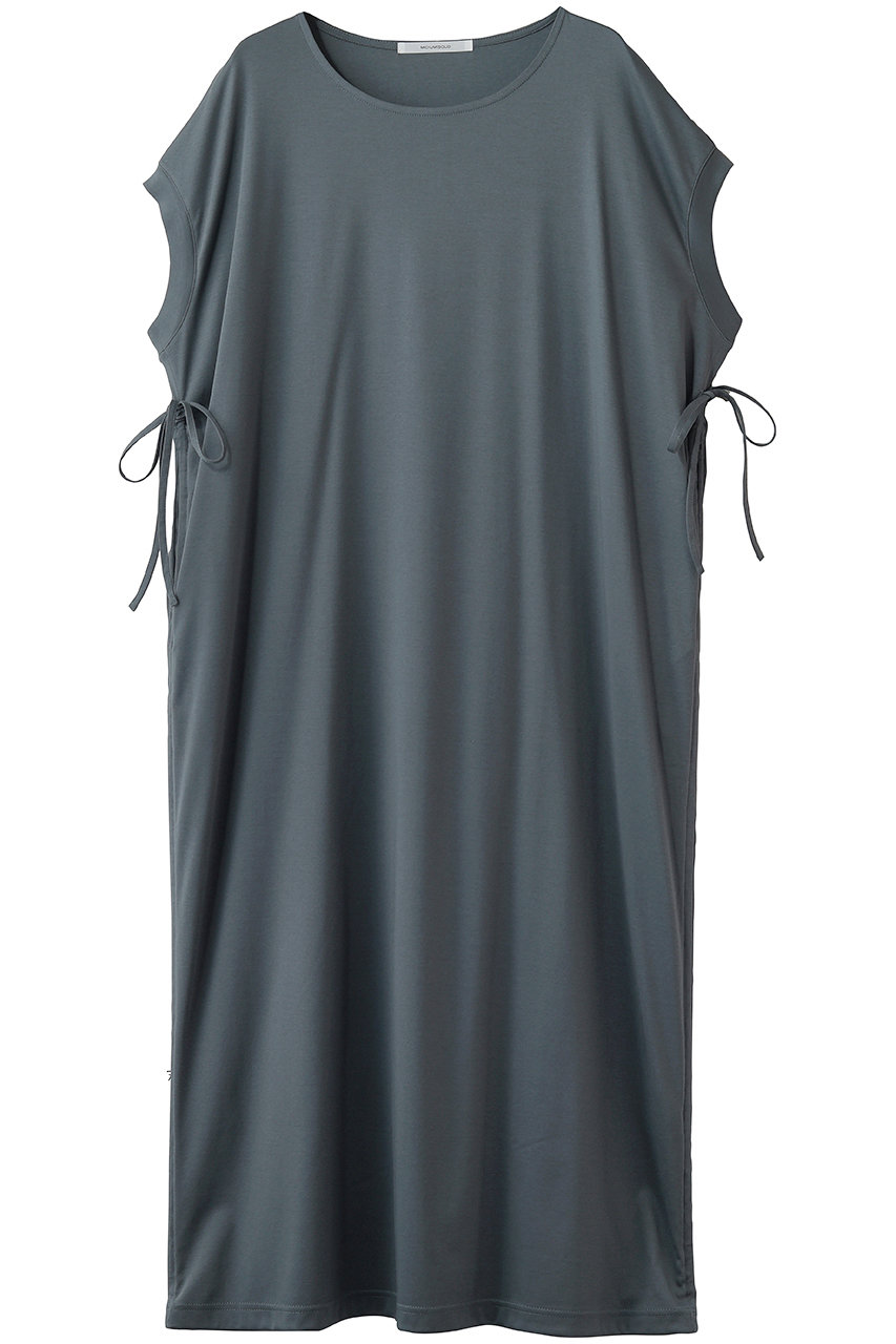 ミディウミソリッド/MIDIUMISOLIDのdrawstring jersey OP ワンピース(gray/2-152175)