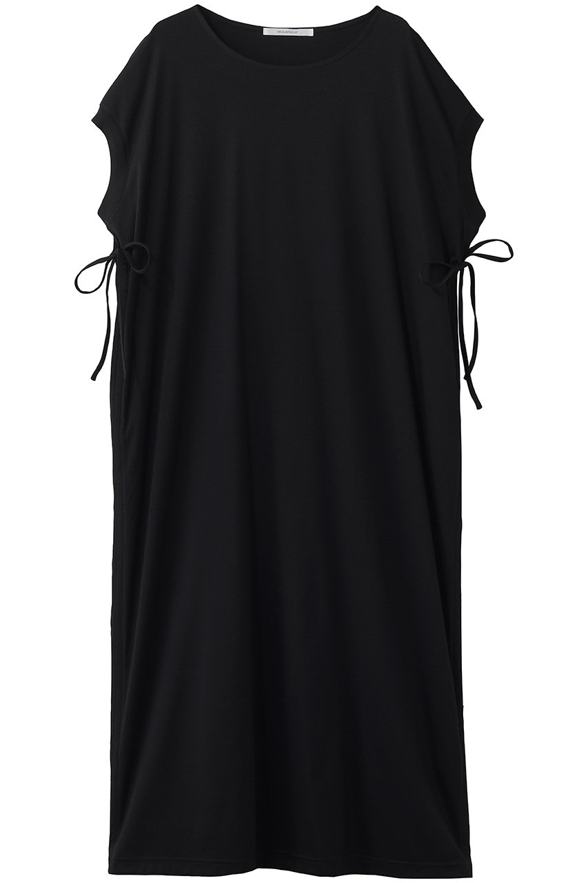 ミディウミソリッド/MIDIUMISOLIDのdrawstring jersey OP ワンピース(black/2-152175)