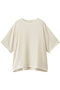 【MEN】h/slv sheer basic PO プルオーバー ミディウミソリッド/MIDIUMISOLID ivory