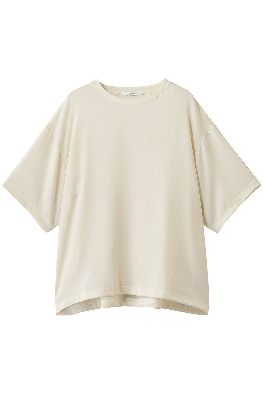 ミディウミソリッド/MIDIUMISOLIDの【MEN】h/slv sheer basic PO プルオーバー(ivory/2-11100762)