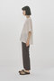 【MEN】h/slv sheer basic PO プルオーバー ミディウミソリッド/MIDIUMISOLID
