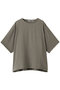 【MEN】h/slv sheer basic PO プルオーバー ミディウミソリッド/MIDIUMISOLID beige
