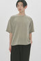 【MEN】h/slv sheer basic PO プルオーバー ミディウミソリッド/MIDIUMISOLID