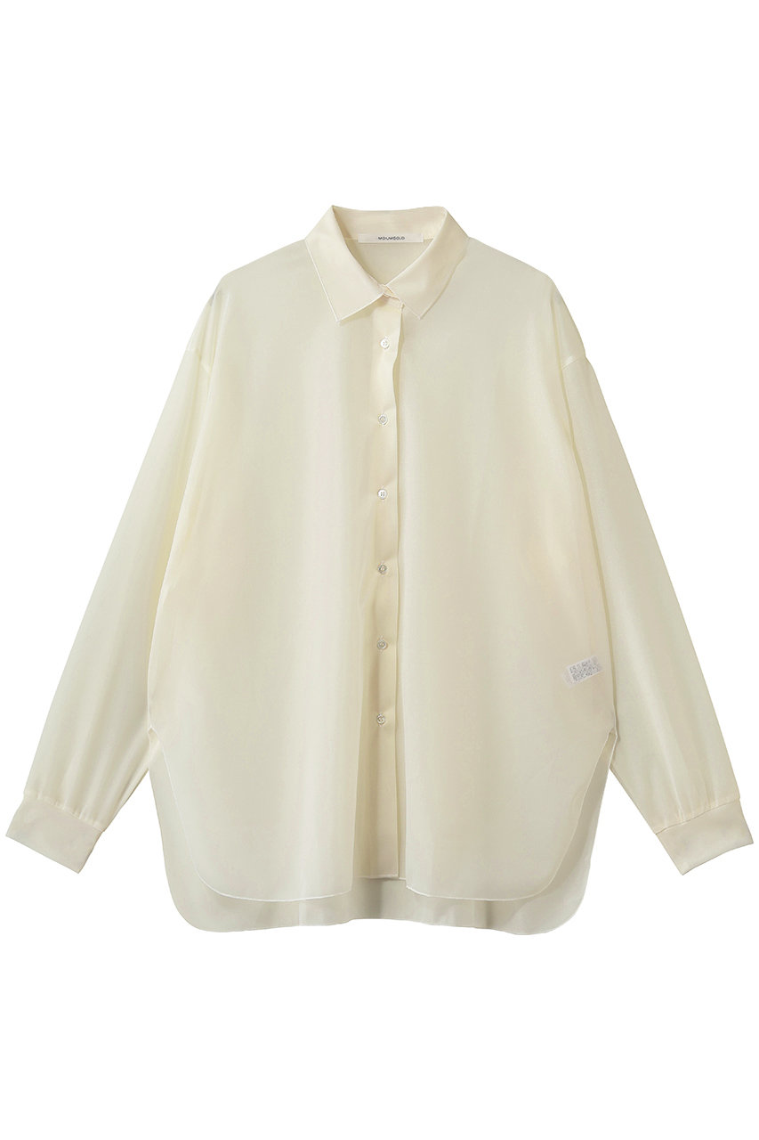 ミディウミソリッド/MIDIUMISOLIDのessential jersey shirt シャツ(ivory/2-112227)