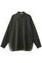 essential jersey shirt シャツ ミディウミソリッド/MIDIUMISOLID khaki