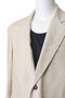 【MEN】linen blend tailored JK ジャケット ミディウミソリッド/MIDIUMISOLID