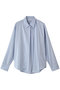 sheer layered shirt シャツ ミディウミソリッド/MIDIUMISOLID l.blue