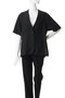no collar drawstring shirt シャツ ミディウミソリッド/MIDIUMISOLID
