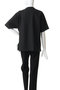 no collar drawstring shirt シャツ ミディウミソリッド/MIDIUMISOLID