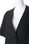 no collar drawstring shirt シャツ ミディウミソリッド/MIDIUMISOLID