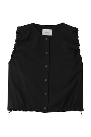 ミディウミソリッド/MIDIUMISOLIDのpoplin volume vest ベスト(110300/110301)
