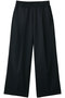 straight easy slacks スラックス ミディウミソリッド/MIDIUMISOLID navy