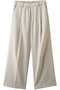 straight easy slacks スラックス ミディウミソリッド/MIDIUMISOLID beige