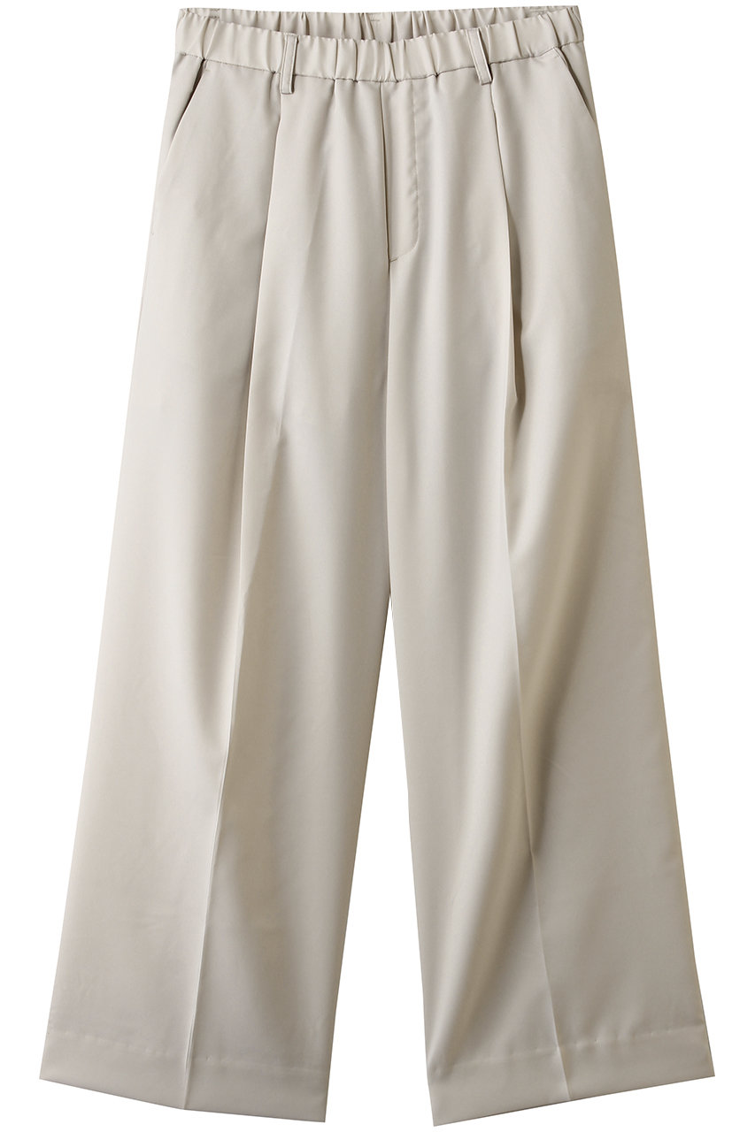ミディウミソリッド/MIDIUMISOLIDのstraight easy slacks スラックス(beige/2-162217)