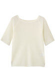 rib square round neck PO プルオーバー