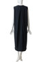 essential back tuck dress ワンピース ミディウミソリッド/MIDIUMISOLID