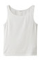 fit rib tank タンクトップ ミディウミソリッド/MIDIUMISOLID off white