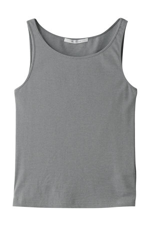 ミディウミソリッド/MIDIUMISOLIDのfit rib tank タンクトップ(110100/110101)