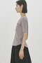 rib henley neck P/O プルオーバー ミディウミソリッド/MIDIUMISOLID