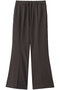 essential flare pants パンツ ミディウミソリッド/MIDIUMISOLID brown