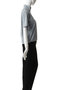 essential zip neck top トップ ミディウミソリッド/MIDIUMISOLID