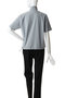 essential zip neck top トップ ミディウミソリッド/MIDIUMISOLID