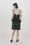 woven pleated combined camisole キャミソール ミディウミソリッド/MIDIUMISOLID