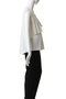 N/S asymmetry pleats shirt シャツ ミディウミソリッド/MIDIUMISOLID