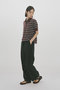 multi-striped polo PO プルオーバー ミディウミソリッド/MIDIUMISOLID