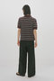 multi-striped polo PO プルオーバー ミディウミソリッド/MIDIUMISOLID