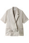 half slv JK ジャケット ミディウミソリッド/MIDIUMISOLID beige
